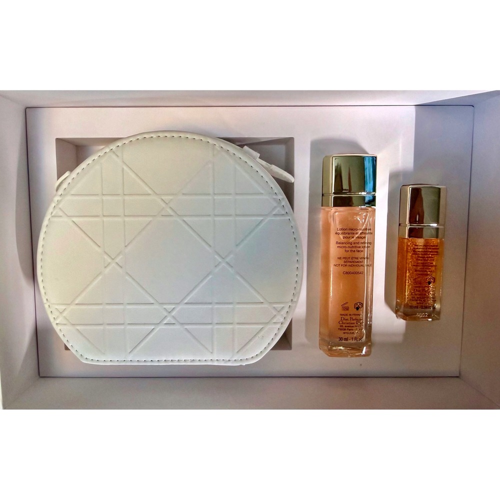 Dior Prestige Skincare Gift Set 30ml Lotion 10ml Serum + Gift Box Ready to Go!